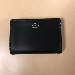NWT Kate Spade Tellie Seton Drive Black wallet